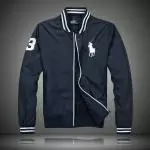 veste hommes ralph lauren hot nouvelle mode bleu blanc